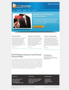 Eclick-Business-Insurance - Web One Design