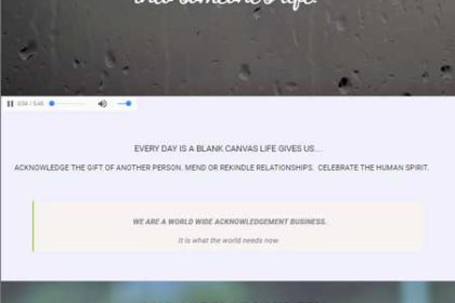 Rainy Day Notes - Web One Design